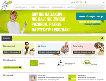 Tablet Screenshot of ekoszyk.mos.gov.pl