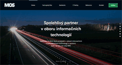 Desktop Screenshot of mos.cz
